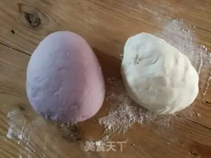 Make Double-coloured potatoes step 4