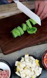 Make Fish cake and rice step 4