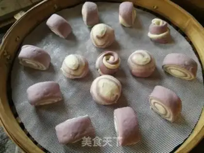 Make Double-coloured potatoes step 9