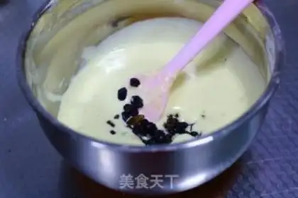 Make Black gallon sponge cake step 5