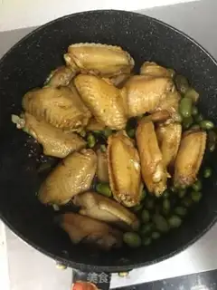 Make Chicken wings and beans step 6