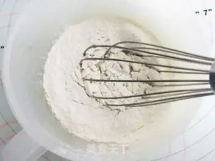 Make Banana egg waffles step 3