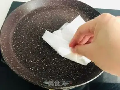 Make Banana egg waffles step 5
