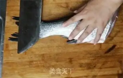 Make Fish sausage step 0
