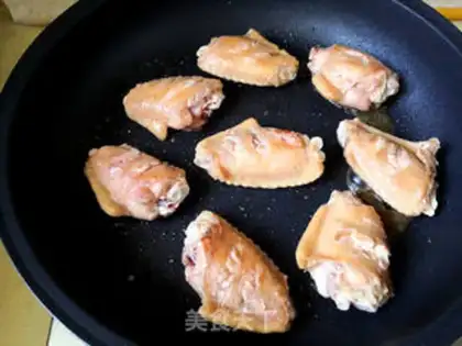 Make Burn chicken wings step 8