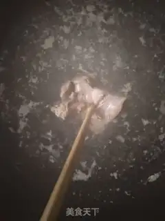 Make Oatmeal beef congee step 1