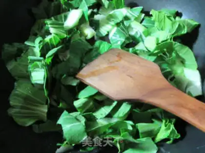 Make Fishball veggies step 1