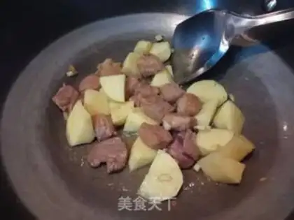 Make Sour sweet, sour potatoes step 4