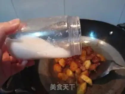 Make Sour sweet, sour potatoes step 7