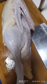 Make Duck papaya step 2