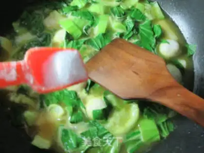 Make Fishball veggies step 5