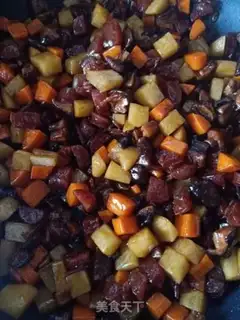 Make Sausage potato rice step 8