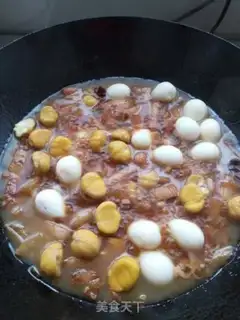 Make Crackers and quail eggs step 4