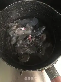 Make Five fingers of peach chicken step 1