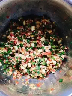 Make Corn dumplings step 5