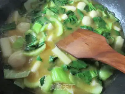 Make Fishball veggies step 7