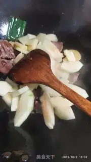 Make Duck papaya step 6