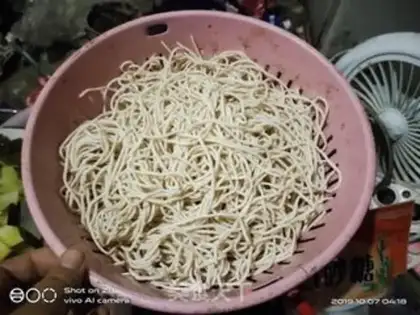 Make Potato Sea with clean noodles step 0