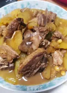 Make Duck papaya step 9