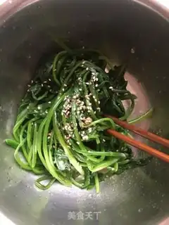 Make Spicy spinach step 4