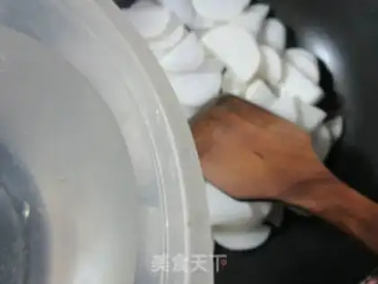 Make Scallops and radish step 2