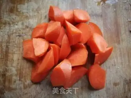 Make Carrot, cabbage, tofu step 2