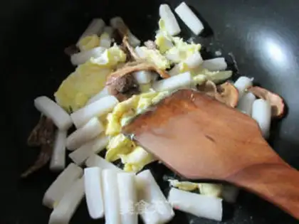 Make Cow hep and duck eggs step 5
