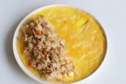 Make Pork omelet step 4