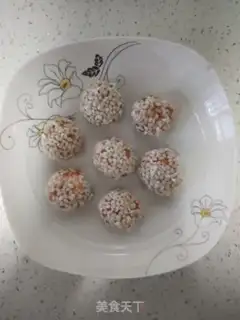 Make The rice meatballs step 1