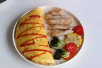 Make Pork omelet step 8