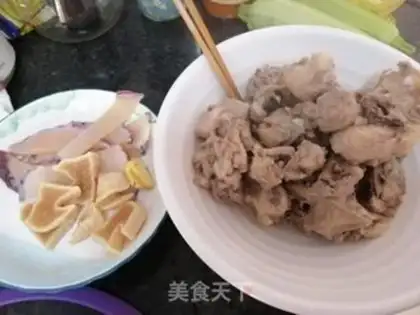 Make Coconut under the sea, chicken soup step 0