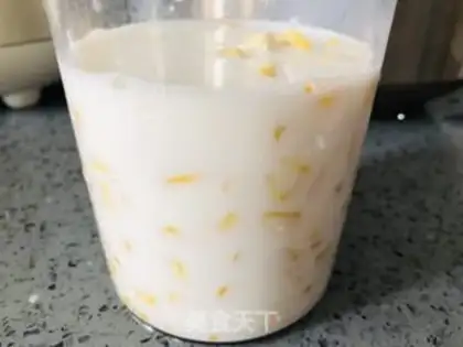 Make Homemade fragrance corn juice step 2