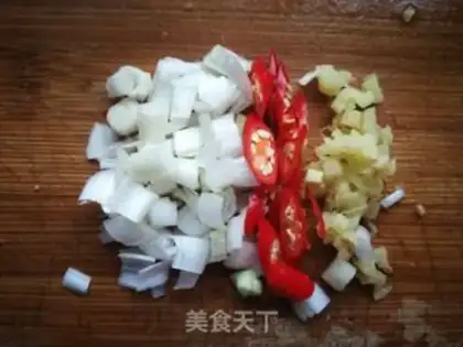 Make Pine with rice step 6