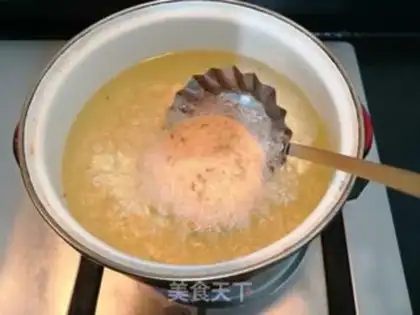 Make Pumpkin silk pit step 15