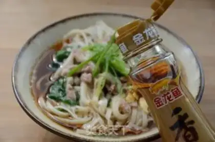 Make Clear the soup noodles step 7