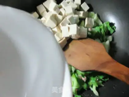 Make Shrimp-flavored tofu step 3