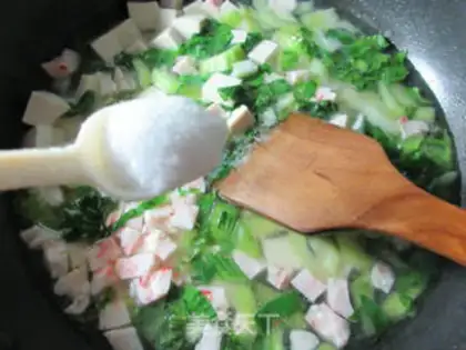 Make Shrimp-flavored tofu step 5