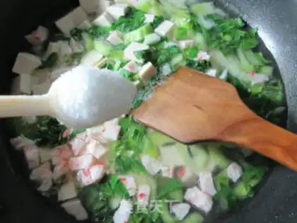 Make Shrimp-flavored tofu step 6