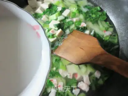 Make Shrimp-flavored tofu step 7