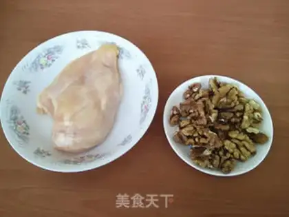 Make walnut chicken step 0