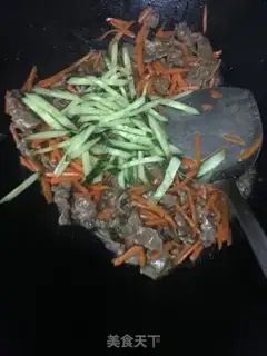 Make Carrot, cucumber-smelt-covered flour step 4