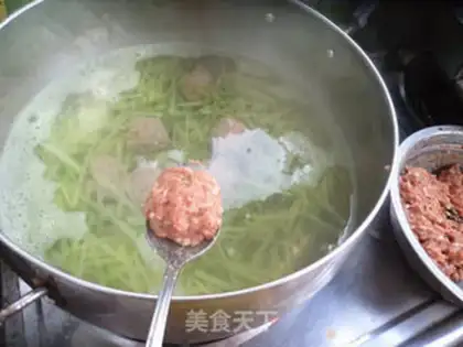 Make radish meatball soup step 4