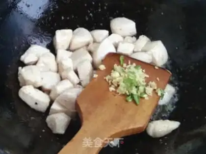 Make walnut chicken step 7