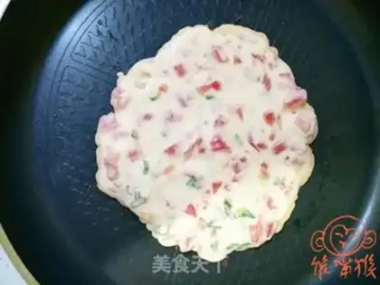 Make Tomato eggcakes step 3