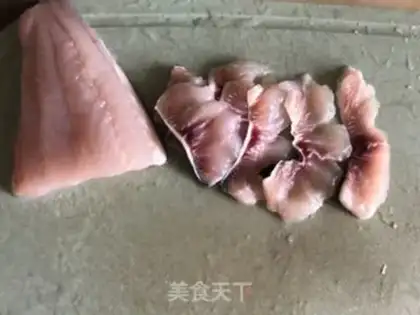 Make Squidfish tofu step 0