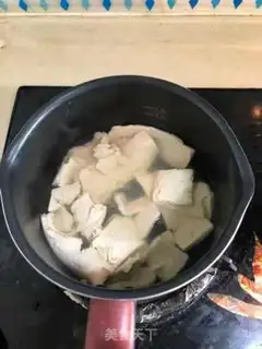 Make Squidfish tofu step 2