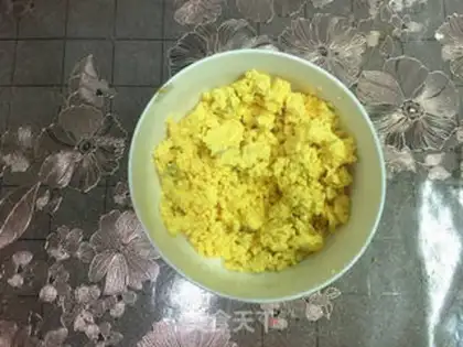 Make Salted egg pumpkin step 2