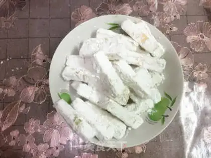 Make Salted egg pumpkin step 5
