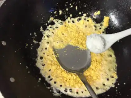 Make Salted egg pumpkin step 7