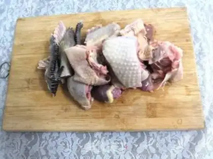 Make White wood, chicken soup step 2
